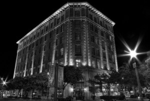 Culver Hotel - at night
