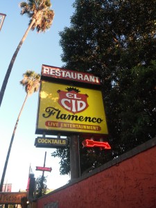 El Cid main sign
