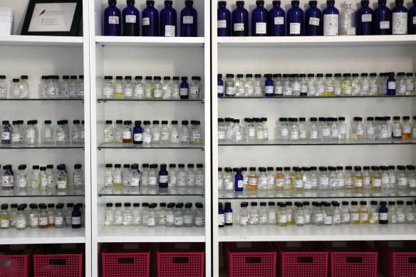 IAO wall of bottles c Saskia Wilson-Brown